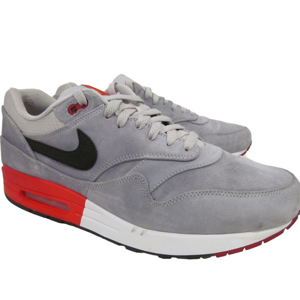 NIKE Air Max 1 Premium w/Box 512033-006 Mens Iron Ore Low SNEAKERS / SHOES Sz 13